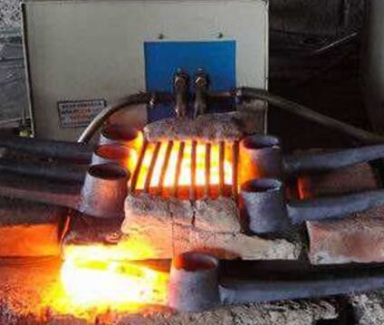Кузница штанги машины топления индукции средней частоты 50KW стальная